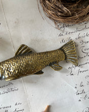 Load image into Gallery viewer, Solid Brass Fish Figurine
