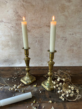 Load image into Gallery viewer, Vintage Brass Candlesticks
