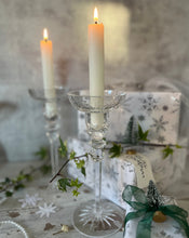 Load image into Gallery viewer, vintage crystal candlesticks
