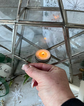 Load image into Gallery viewer, Large Glass Star Candle Holder
