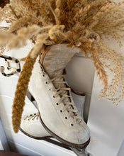 Load image into Gallery viewer, Vintage White Ice Skates
