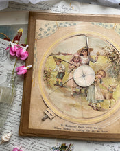 Load image into Gallery viewer, Vintage Nursery Card Wheel
