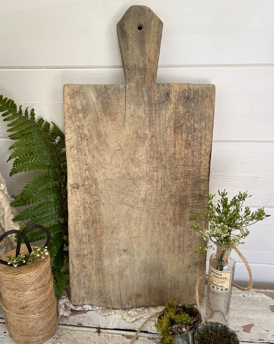 rustic vintage chopping board