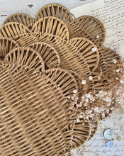 Load image into Gallery viewer, Set Of Four Rattan Placemats
