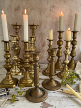 Load image into Gallery viewer, Vintage Brass Candlesticks
