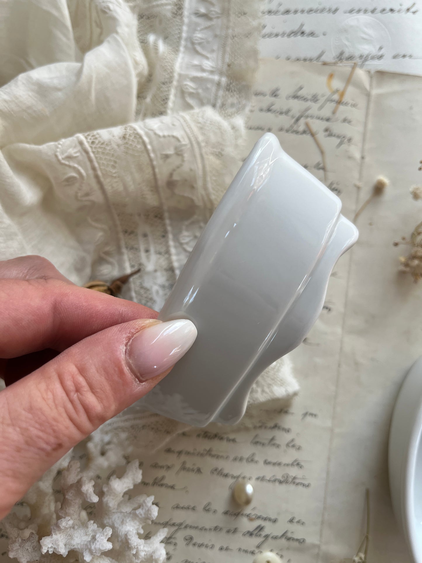 Small French Heart Cheese Strainer
