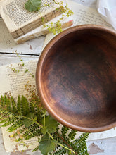 Load image into Gallery viewer, Vintage Teak  Fruit Bowl
