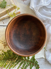 Load image into Gallery viewer, Vintage Teak  Fruit Bowl
