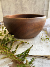 Load image into Gallery viewer, Vintage Teak  Fruit Bowl
