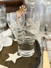 Load image into Gallery viewer, Vintage Etched Drinking Glasses
