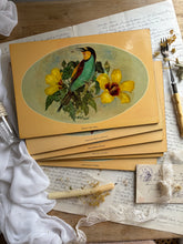 Load image into Gallery viewer, Tropical Bird Vintage Placemats
