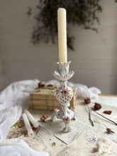 Load image into Gallery viewer, Single Decorative Ceramic Candleholder
