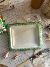 Load image into Gallery viewer, Vintage Cottage Design Butter Dish
