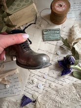 Load image into Gallery viewer, Antique Spelter Boot Pin Cushion
