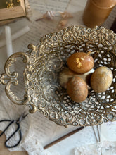 Load image into Gallery viewer, Filigree Brass Vintage Bowl
