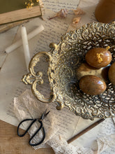 Load image into Gallery viewer, Filigree Brass Vintage Bowl
