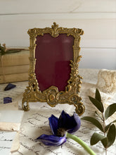 Load image into Gallery viewer, Small Brass Decorative Frame
