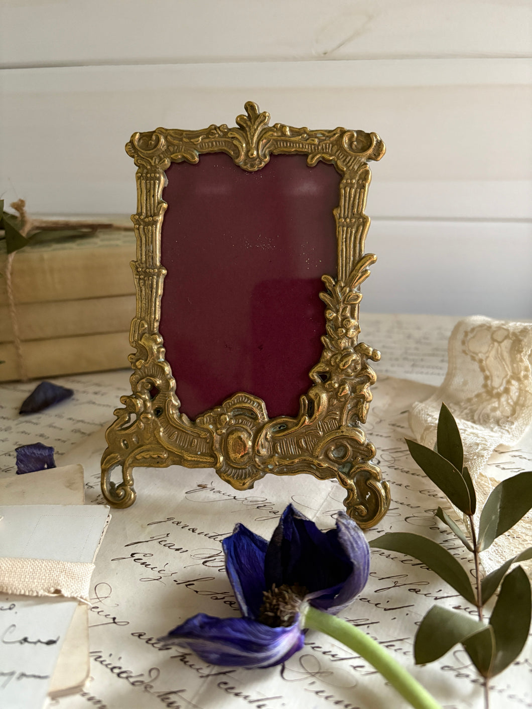 Small Brass Decorative Frame