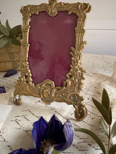 Load image into Gallery viewer, Small Brass Decorative Frame
