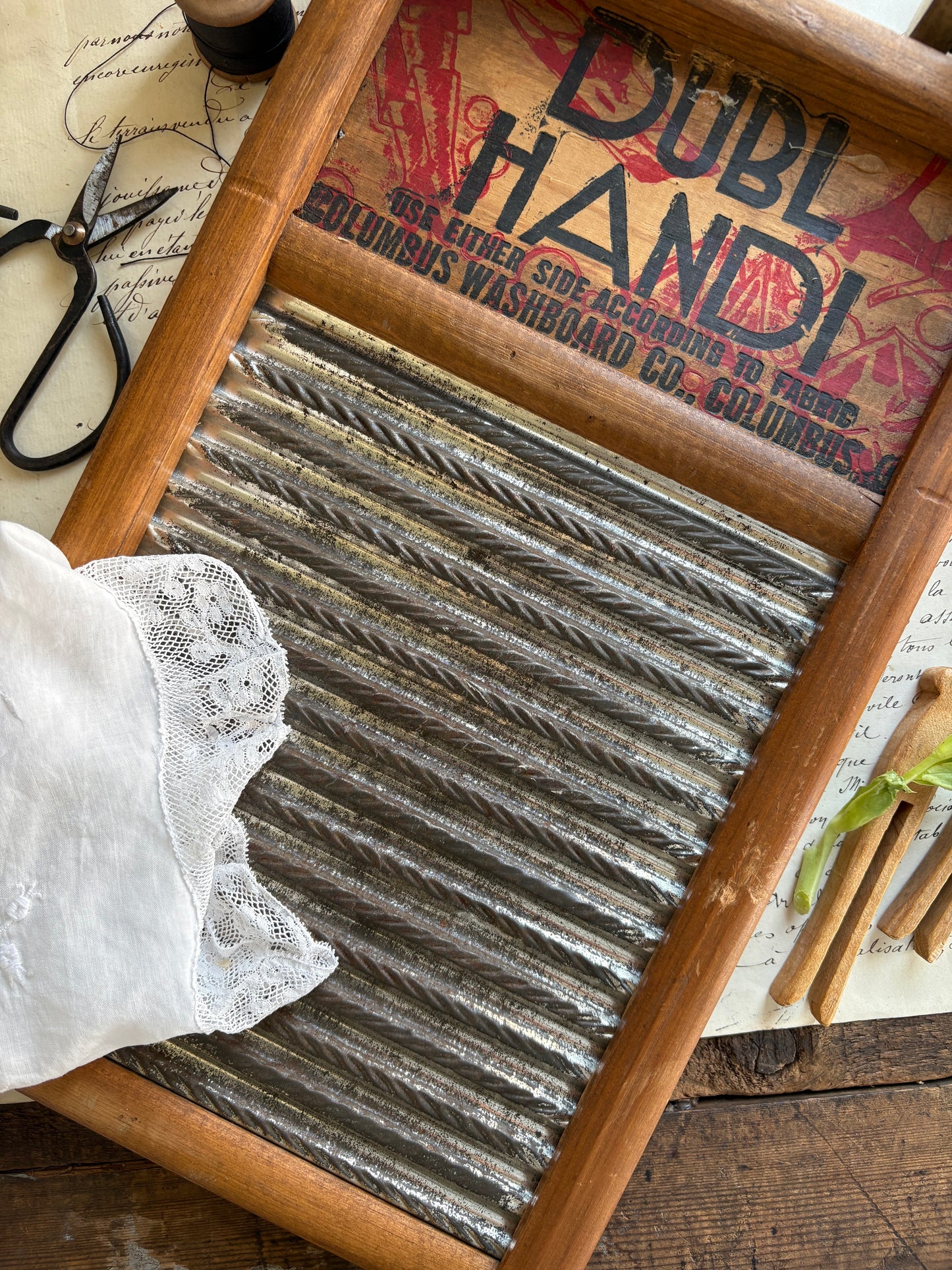 Vintage Small Washboard
