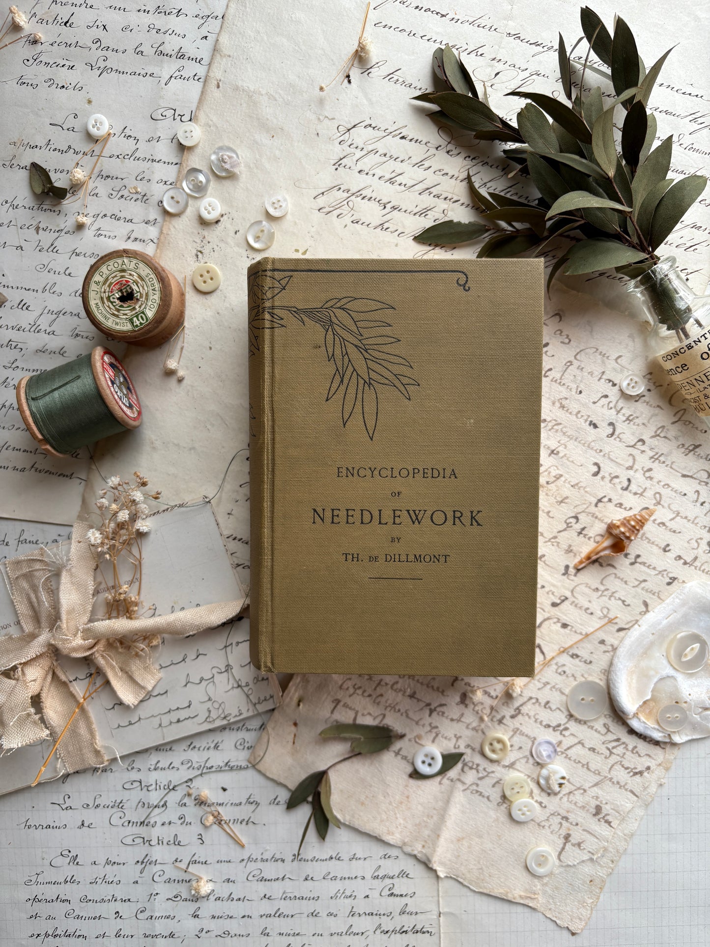 Encyclopedia of Needlework by TH.DE Dillmont