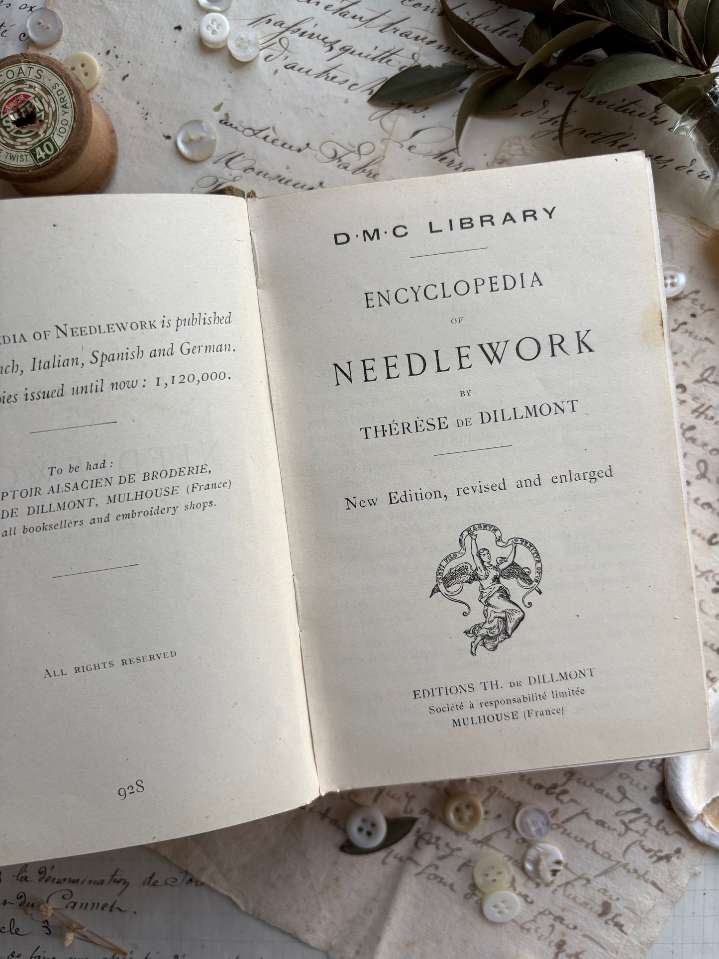 Encyclopedia of Needlework by TH.DE Dillmont