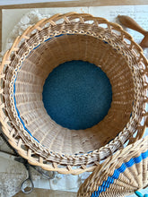 Load image into Gallery viewer, Vintage Wicker Lidded Basket
