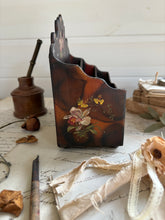 Load image into Gallery viewer, Small Antique Wooden Letter Rack
