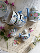 Load image into Gallery viewer, Vintage Children&#39;s Floral Tea Set
