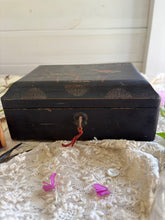Load image into Gallery viewer, Antique Japanese Lacquerware Box
