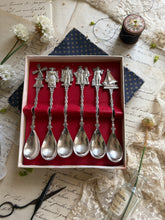 Load image into Gallery viewer, Six EPNS Dutch Souvenir Mini Spoons
