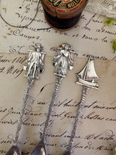 Load image into Gallery viewer, Six EPNS Dutch Souvenir Mini Spoons
