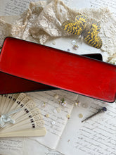 Load image into Gallery viewer, Vintage Papier Mâché Lacquered Glove Boxes
