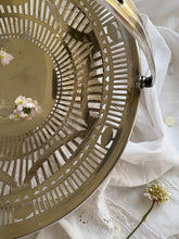 Load image into Gallery viewer, Mappin &amp; Webb Silver-Plated Pierced Bride’s Basket Tray
