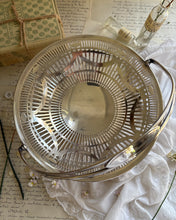 Load image into Gallery viewer, Mappin &amp; Webb Silver-Plated Pierced Bride’s Basket Tray
