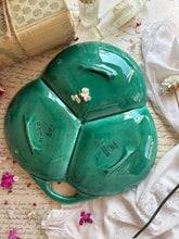 Load image into Gallery viewer, Turquoise German Majolica Dish
