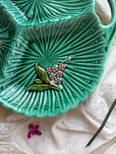 Load image into Gallery viewer, Turquoise German Majolica Dish
