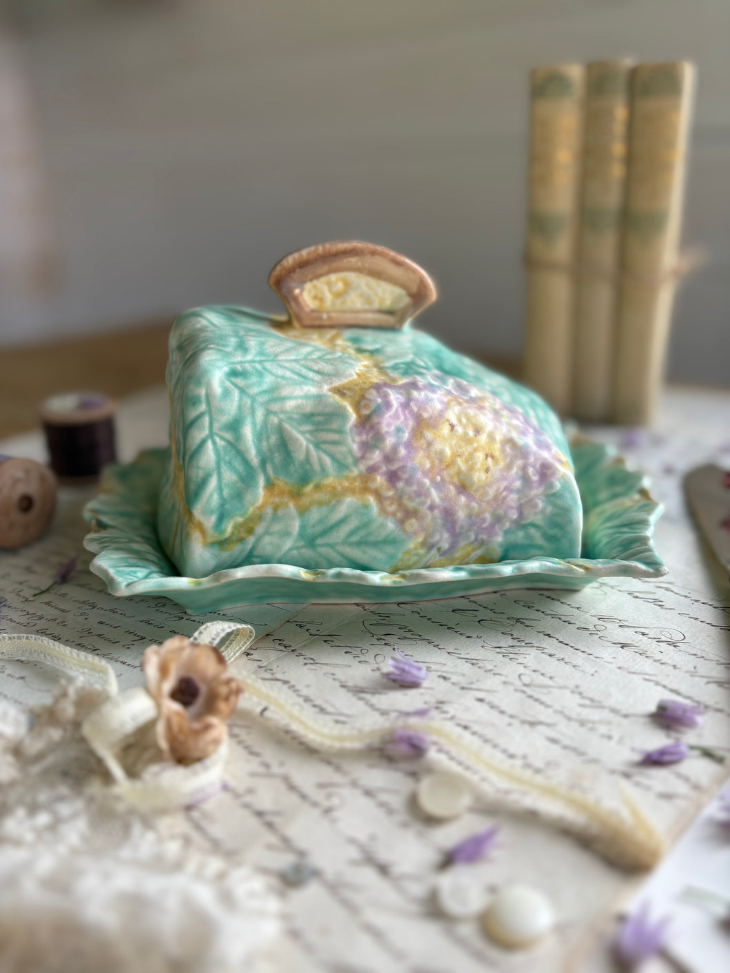 Vintage Avon Ware Butter Dish