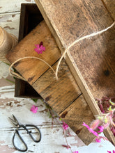 Load image into Gallery viewer, Vintage Wooden Box – “Fish Cakes” Crate
