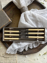 Load image into Gallery viewer, Antique Set of 6 Dessert Knives
