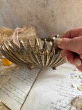Load image into Gallery viewer, Gold Metal Palm Dish
