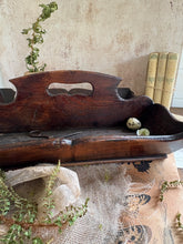 Load image into Gallery viewer, Georgian Oak Cutlery Tray with Shaped Sides &amp; Carry Handles
