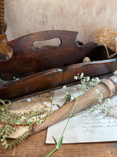 Load image into Gallery viewer, Georgian Oak Cutlery Tray with Shaped Sides &amp; Carry Handles
