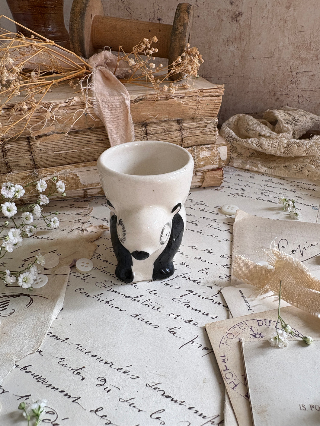 Vintage Character Egg Cups