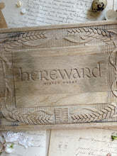 Load image into Gallery viewer, Vintage Rustic Wooden Bread Board
