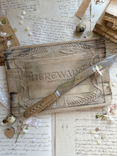 Load image into Gallery viewer, Vintage Rustic Wooden Bread Board
