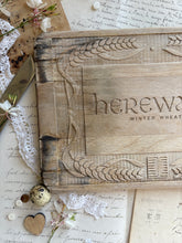 Load image into Gallery viewer, Vintage Rustic Wooden Bread Board
