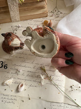 Load image into Gallery viewer, Vintage Red Fox Ceramic Salt &amp; Pepper Pots
