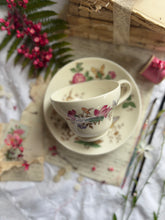 Load image into Gallery viewer, Vintage Wedgwood “Water Lily” Teacup &amp; Saucer
