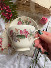 Load image into Gallery viewer, Vintage Wedgwood “Water Lily” Teacup &amp; Saucer
